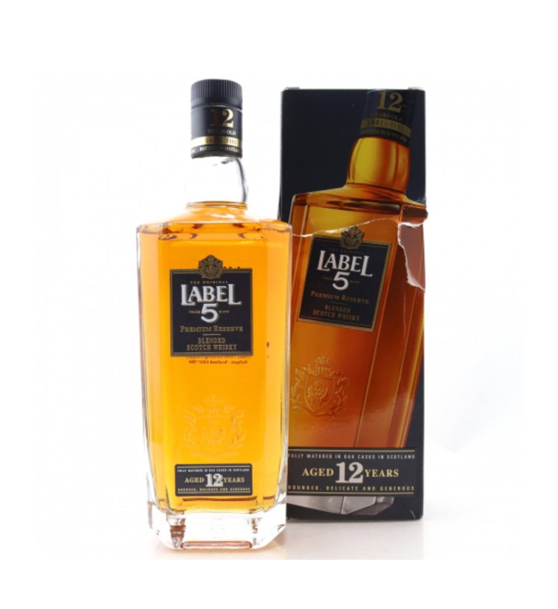 Label 5 Premium Reserve Whisky 12 ani 0.7L 0.7L